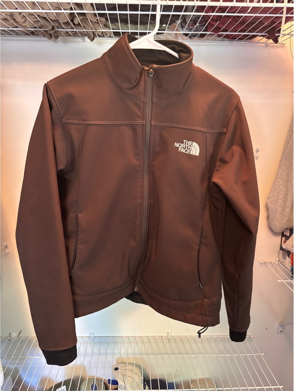 The North Face Apex Brown Softshell Jacket Size S/P